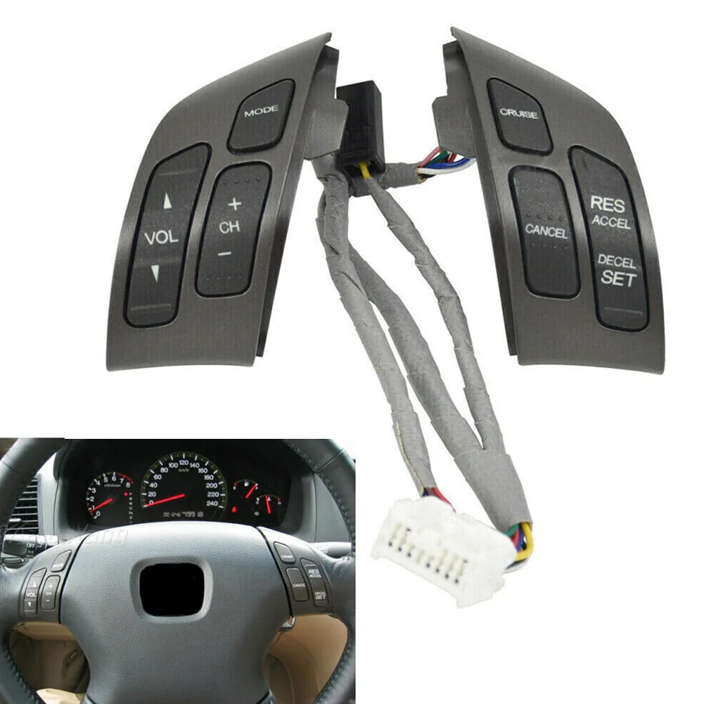 1pair Car Steering Wheel Cruise Volume Controller Switch Button For Honda For Accord 03-07 Steering Wheel Control Switch
1pair Car Steering Wheel Cruise Volume Controller Switch Button For Honda For Accord 03-07 Steering Wheel Control Switch