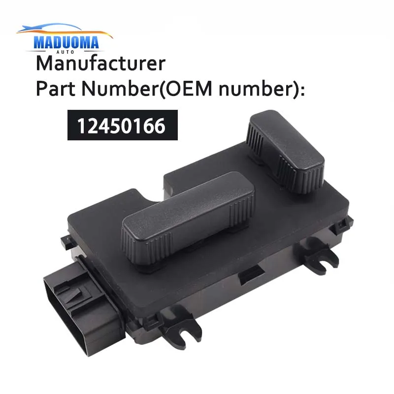 New 12450166 Power Seat Adjust Control Switch For GM Silverado Tahoe Sierra 1500 2500 HD Hummer H2 Seat Switch
New 12450166 Power Seat Adjust Control Switch For GM Silverado Tahoe Sierra 1500 2500 HD Hummer H2 Seat Switch
