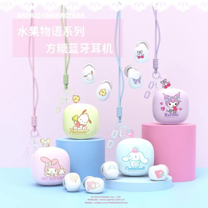 Kawaii Sanrio Wireless Bluetooth Headset Kuromi Hello Kitty My Melody Cartoon Game Music Outdoor In-Ear High Sound Quality
Kawaii Sanrio Wireless Bluetooth Headset Kuromi Hello Kitty My Melody Cartoon Game Music Outdoor In-Ear High Sound Quality