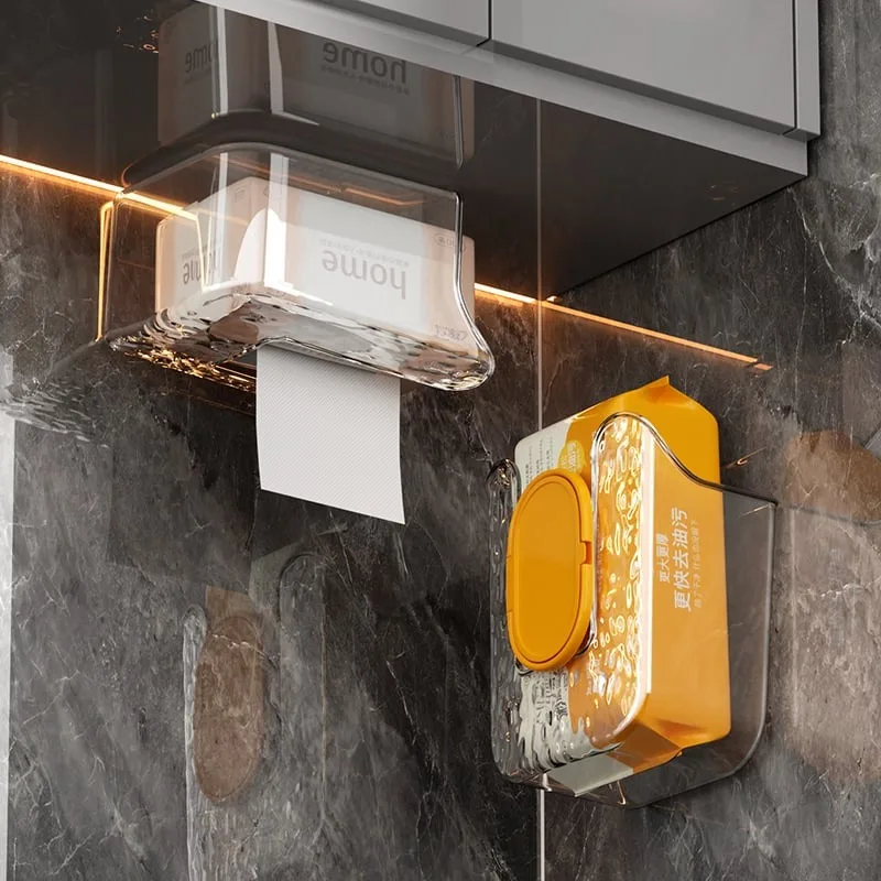Wet Wipes Box Wall-Mounted Tissue Case Home Punch-Free Face Towel Paper Storage Holder Toilet Bathroom Kitchen Rack Accessories
Wet Wipes Box Wall-Mounted Tissue Case Home Punch-Free Face Towel Paper Storage Holder Toilet Bathroom Kitchen Rack Accessories