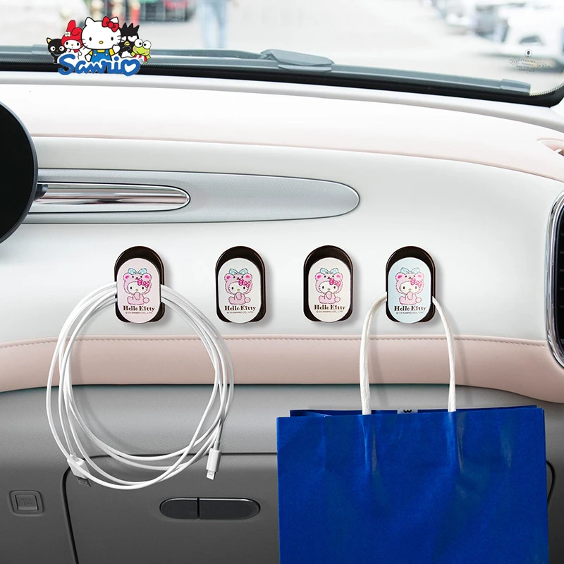 4Pcs Hello Kittys Sanrio Car Hook Kawaii Cute Multifunction Mini Hook Umbrella Bag Storage Car Accessories Decoration Girls Gift
4Pcs Hello Kittys Sanrio Car Hook Kawaii Cute Multifunction Mini Hook Umbrella Bag Storage Car Accessories Decoration Girls Gift