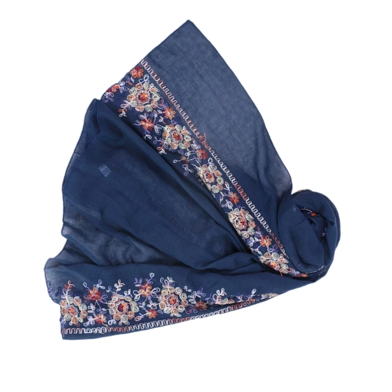 Colorful Flowers Embroidery Pashmina Womens Wrap ShawlScarves Ethnic Shawl Bohemian Long Scarf for Travel
Colorful Flowers Embroidery Pashmina Womens Wrap ShawlScarves Ethnic Shawl Bohemian Long Scarf for Travel