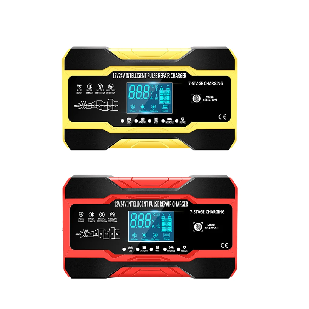 Multiple Protection High Performance Battery Recharger For Lead Acid Batteries Intelligent Detection Car Recharger red US
Multiple Protection High Performance Battery Recharger For Lead Acid Batteries Intelligent Detection Car Recharger red US