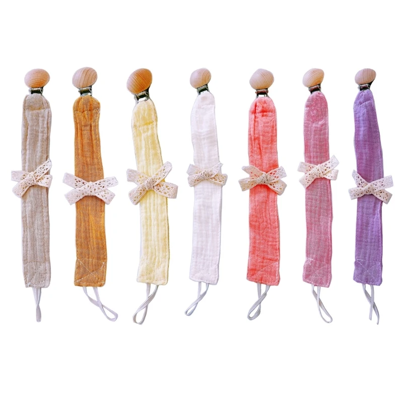 Хлопковая марля, держатель для соски, цепочка для младенцев, защита от падения, пустышка, держатель для соски, ремешок с декором 
Хлопковая марля, держатель для соски, цепочка для младенцев, защита от падения, пустышка, держатель для соски, ремешок с декором