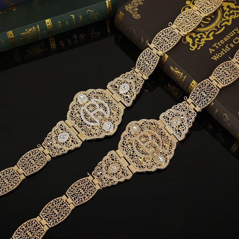 Classic letter R European-style metallic full rhinestone belt for women's wedding dress delicately crafted waist chain body
Classic letter R European-style metallic full rhinestone belt for women's wedding dress delicately crafted waist chain body