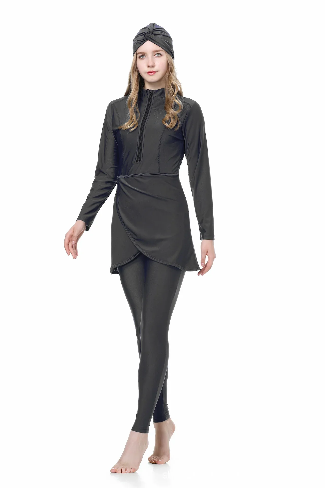 Muslim Swimwear Hijab Modest Swimsuit Women Swimming Suit Islamic Long Sleeve Cover Ups Burkini Hijabs For Woman Bathing Swim
Muslim Swimwear Hijab Modest Swimsuit Women Swimming Suit Islamic Long Sleeve Cover Ups Burkini Hijabs For Woman Bathing Swim