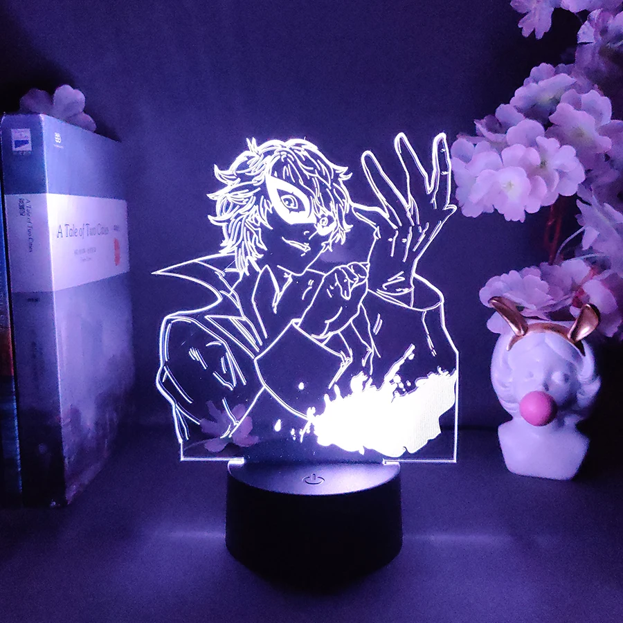 Personal 5 Joker Led Night Light for Kids Bedroom Decor Nightlight Birthday Gift Anime Gadget Room Table Lamp Persona 5
Personal 5 Joker Led Night Light for Kids Bedroom Decor Nightlight Birthday Gift Anime Gadget Room Table Lamp Persona 5