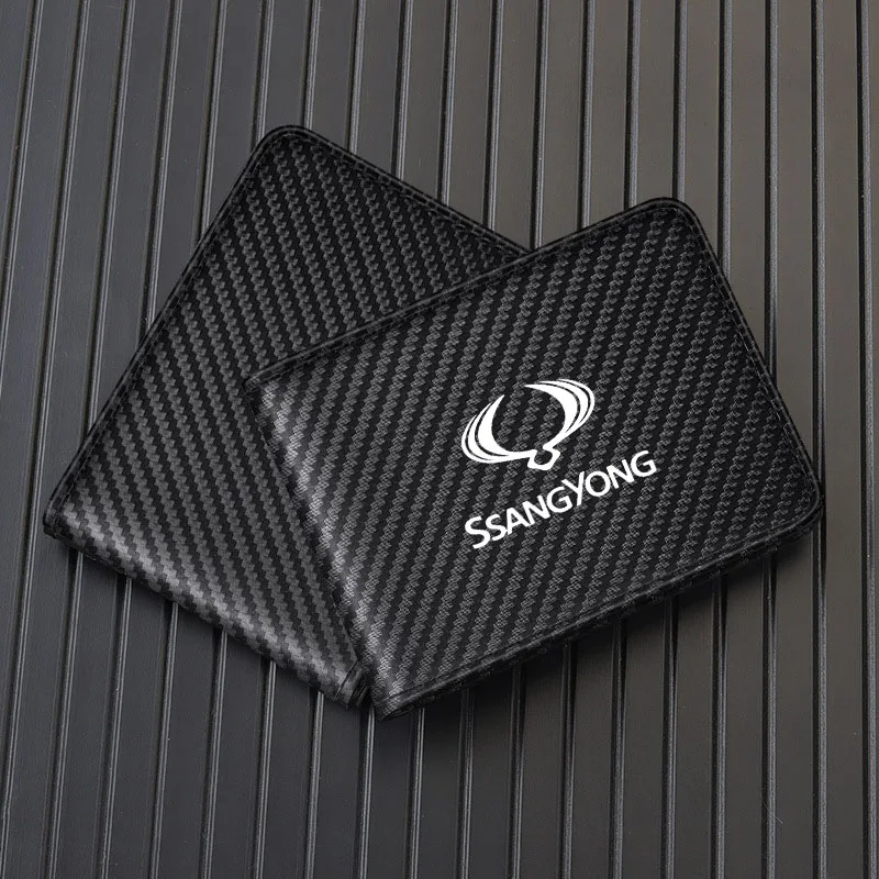 Carbon Fiber Car Driver License Bag ID Card Holder Wallet Credit Card Bag for Ssangyong Actyon 1 2 Chairman Car Accsesories
Carbon Fiber Car Driver License Bag ID Card Holder Wallet Credit Card Bag for Ssangyong Actyon 1 2 Chairman Car Accsesories