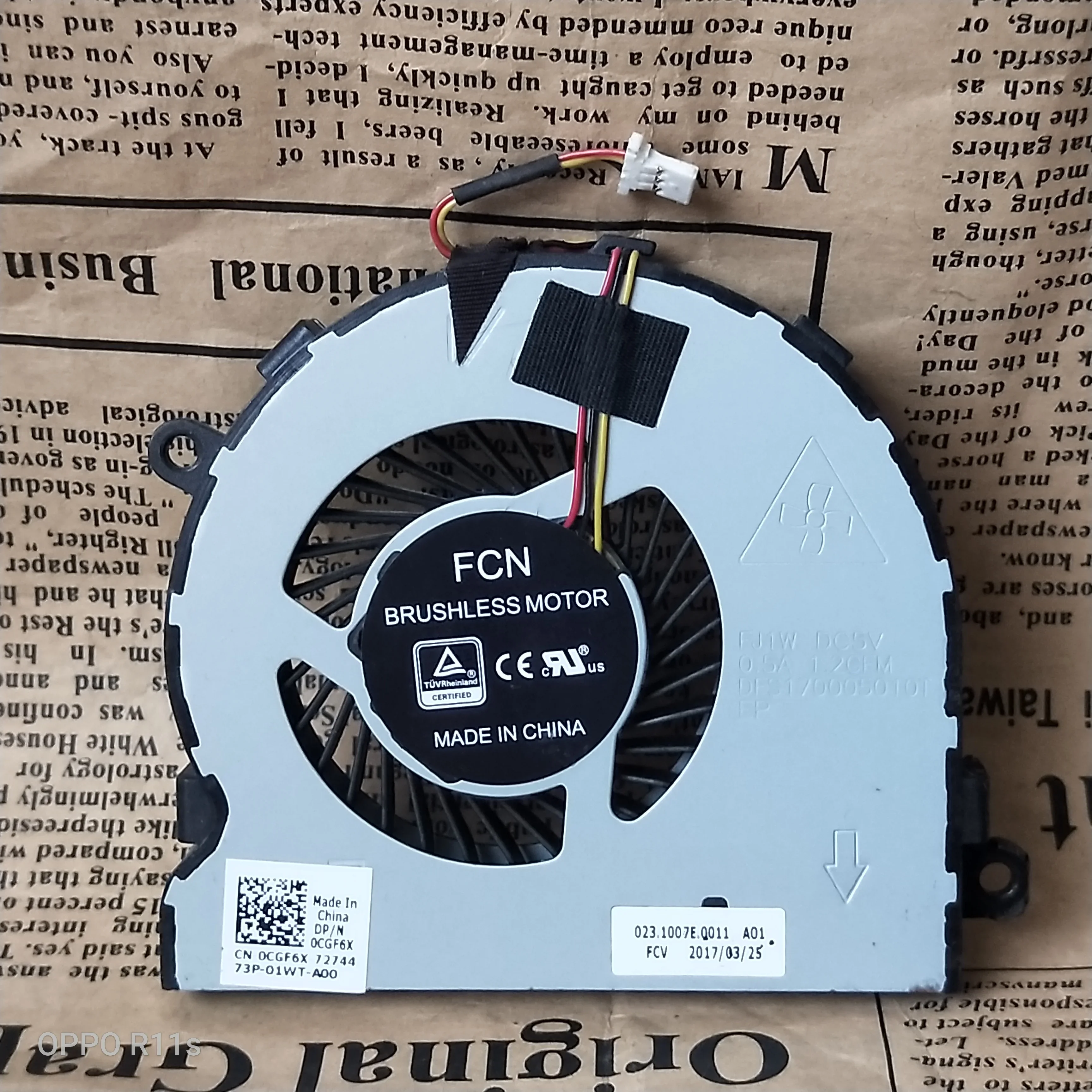 Original CPU Heatsink Cooling Fan for Dell Inspiron 14 5457 5557 Cooling Heatsink and Fan Cooler 0111TY Original CPU Heatsink Cooling Fan for Dell Inspiron 14 5457 5557 Cooling Heatsink and Fan Cooler 0111TY