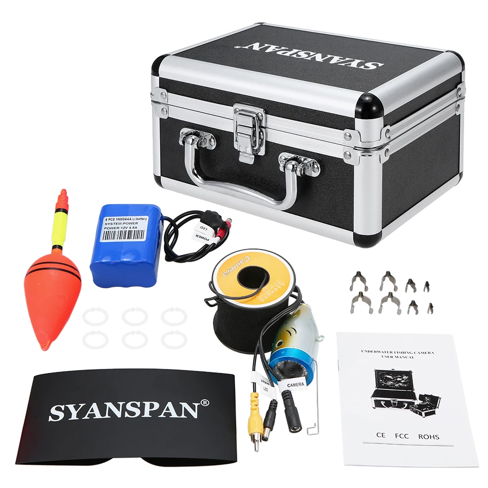 Portable Inch Monitor Waterproof Underwater Fishing Camera Kit Infrared IR LEDs Fish Finder for Ice Lake Boat Fishing
Portable Inch Monitor Waterproof Underwater Fishing Camera Kit Infrared IR LEDs Fish Finder for Ice Lake Boat Fishing