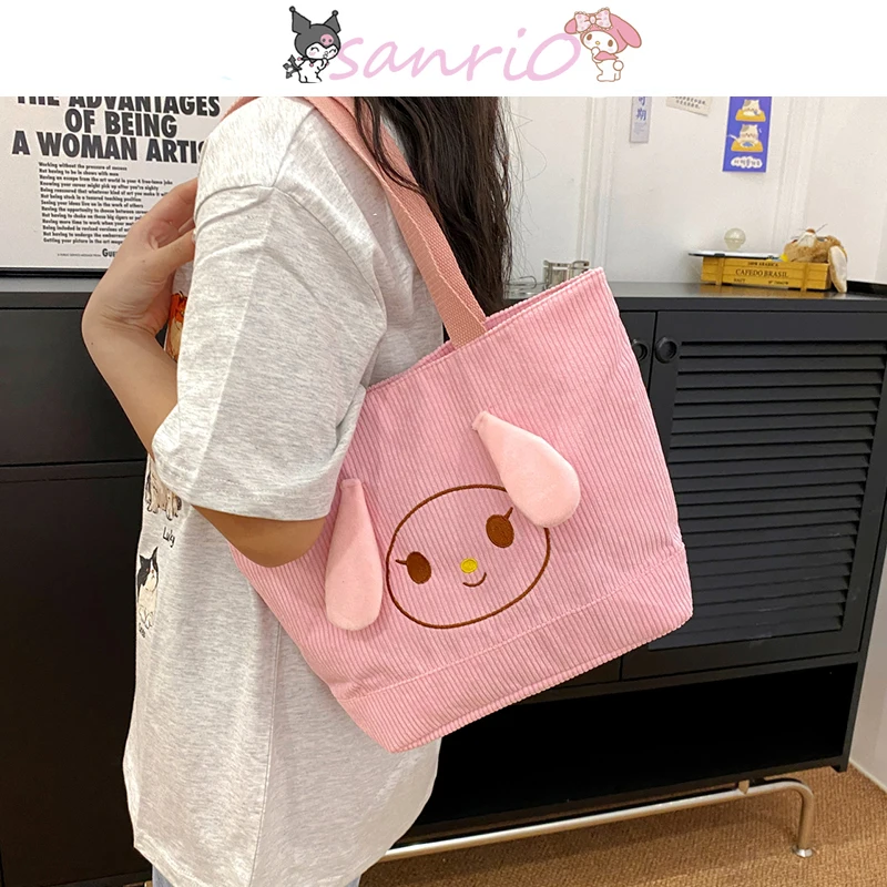 Sanrio Kuromi Series Cute Fashion Trend Niche Women Shoulder Bag Hundred Crossbody Bag Commuter Tot Large Capacity Storage Bag
Sanrio Kuromi Series Cute Fashion Trend Niche Women Shoulder Bag Hundred Crossbody Bag Commuter Tot Large Capacity Storage Bag