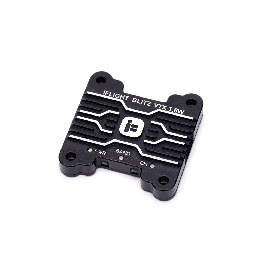 IFlight BLITZ 1,6 Вт VTX 5,8G 40CH PitMode 25 МВт 400 МВт 800 МВт 1600 мВт Регулируемый видеопередатчик FPV 30x30 мм для FPV дальнего радиуса действия
IFlight BLITZ 1,6 Вт VTX 5,8G 40CH PitMode 25 МВт 400 МВт 800 МВт 1600 мВт Регулируемый видеопередатчик FPV 30x30 мм для FPV дальнего радиуса действия