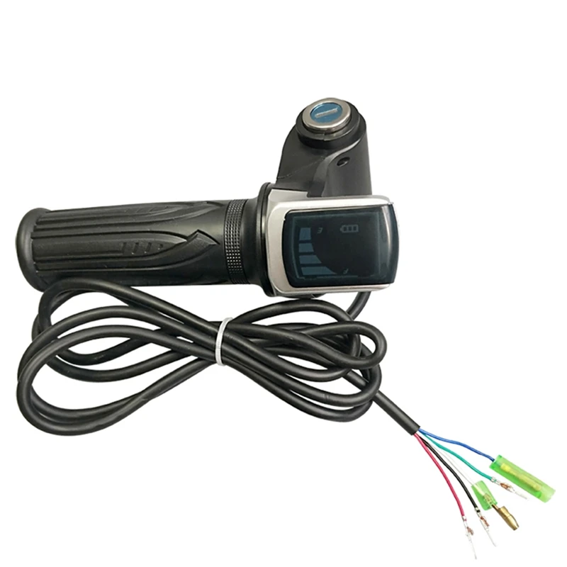 Bike Twist Throttle For Electric Bike Throttle Gas Handle Throttle LCD Display Lock Key
Bike Twist Throttle For Electric Bike Throttle Gas Handle Throttle LCD Display Lock Key