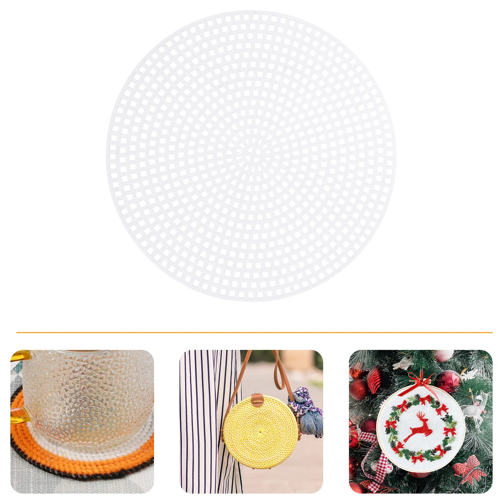 Embroidery Hoop Mesh Canvas DIY Cross Round Plastic Knitting Sheets Accessories Tapestry White
Embroidery Hoop Mesh Canvas DIY Cross Round Plastic Knitting Sheets Accessories Tapestry White