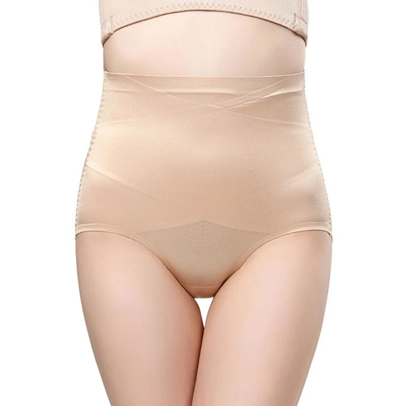 

Women High Waist Shapewear Panties Tummy Control Butt Lifter Seamless Underwear Criss for Cross Body Shaper Slimming 37JB