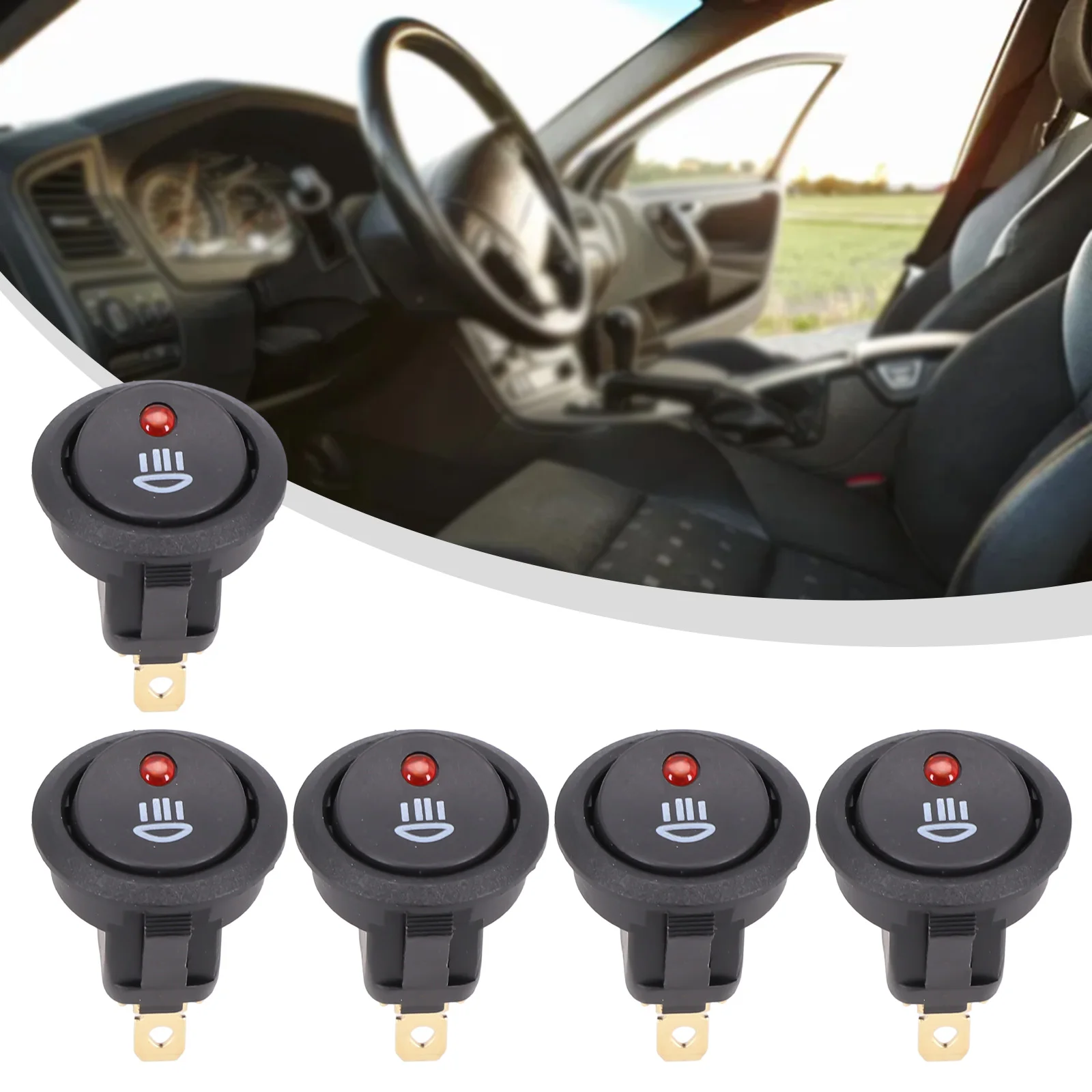 Brand New High Quality Long Lasting Practical Fog Light Switch Lamp Control Truck Universal On Off Rocker Round
Brand New High Quality Long Lasting Practical Fog Light Switch Lamp Control Truck Universal On Off Rocker Round