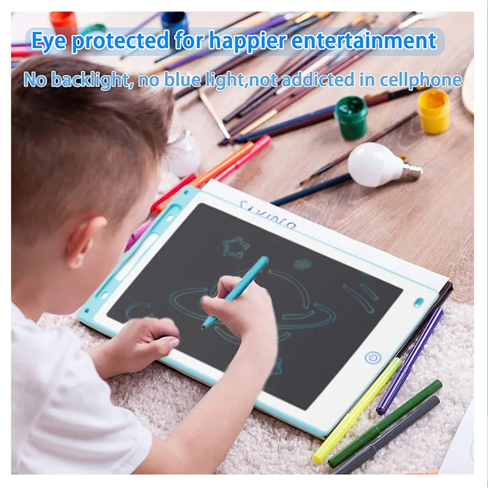 10 Inch LCD Screen Writing Tablet Electronic Drawing Board Digital Graphic Electronic Color Pad Handwriting Board Drawing Tablet
10 Inch LCD Screen Writing Tablet Electronic Drawing Board Digital Graphic Electronic Color Pad Handwriting Board Drawing Tablet