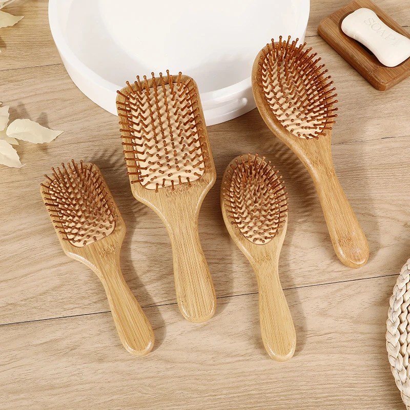 Natural Bamboo Hair Brush Women Professional Massage Comb for Women Air Cushion Hair Massager Brush Healthy Combs
Natural Bamboo Hair Brush Women Professional Massage Comb for Women Air Cushion Hair Massager Brush Healthy Combs