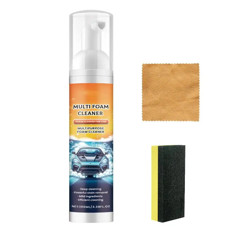 Пеноочиститель для автомобиля, многофункциональная пена для глубокой очистки салона автомобиля
Пеноочиститель для автомобиля, многофункциональная пена для глубокой очистки салона автомобиля
