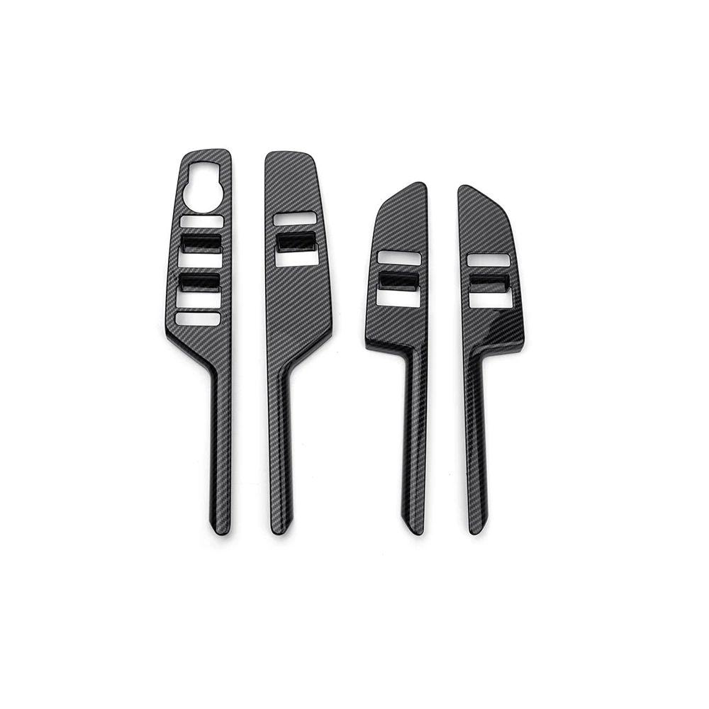 Carbon Fiber ABS Inner Door Armrest Window Lift Switch Button Cover Trim For Genesis GV80
Carbon Fiber ABS Inner Door Armrest Window Lift Switch Button Cover Trim For Genesis GV80