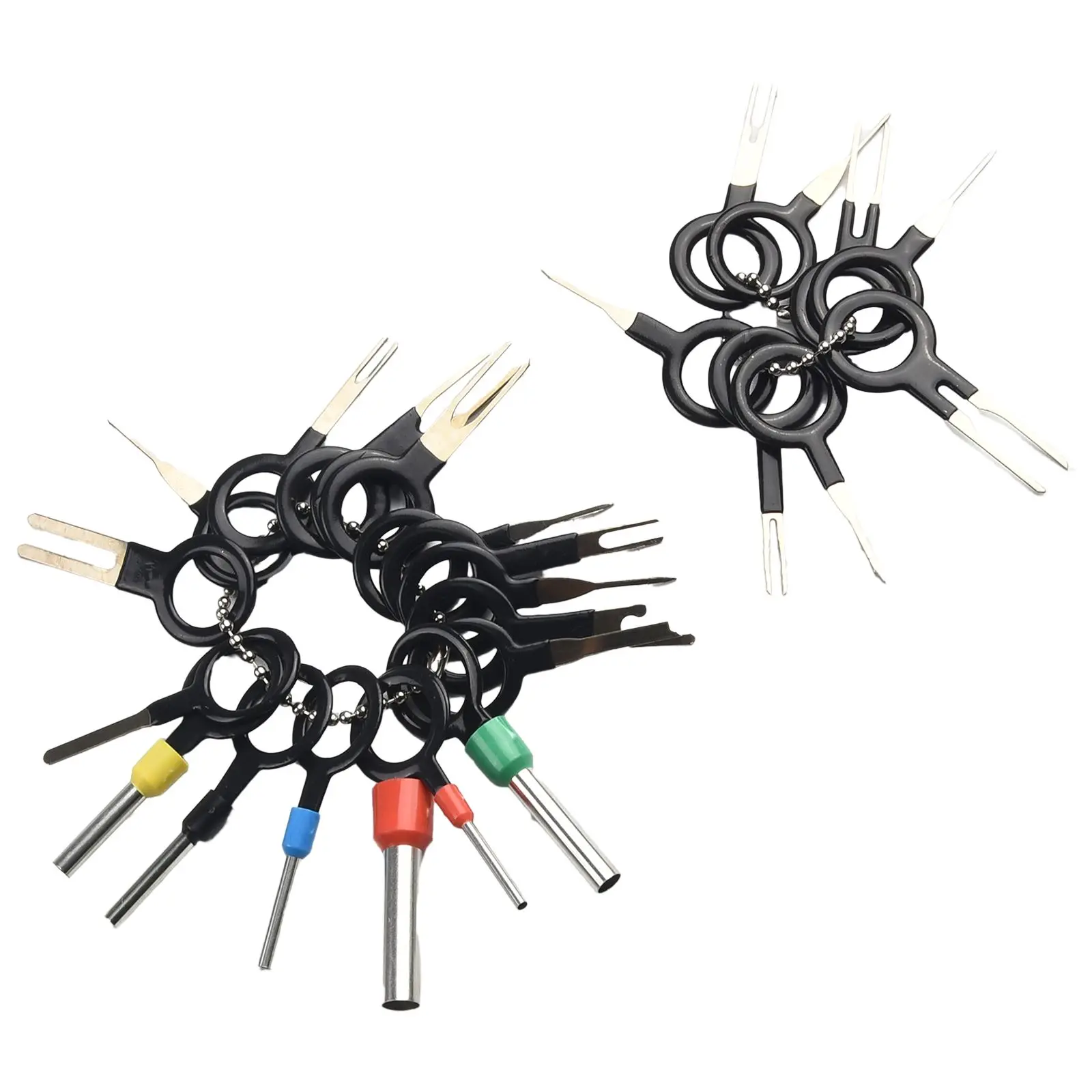 Automotive Wire Terminal Removal Tool Easy and Quick Car Wiring Crimp Connector Pin Kit 26 pcs Set Essential for Car Repair
Automotive Wire Terminal Removal Tool Easy and Quick Car Wiring Crimp Connector Pin Kit 26 pcs Set Essential for Car Repair