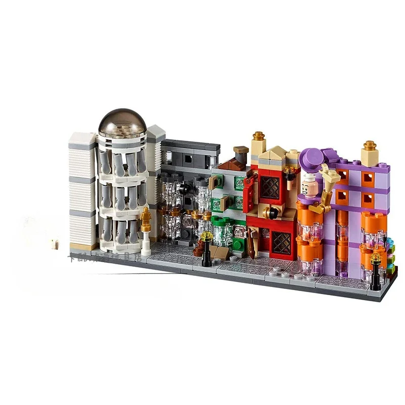 Строительные блоки Mini Diagon Alley, совместимые с игрушками 40289, подарок для детей на день рождения
Строительные блоки Mini Diagon Alley, совместимые с игрушками 40289, подарок для детей на день рождения