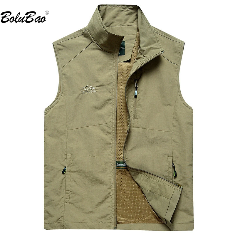 BOLUBAO 2023 Outdoor Leisure Vest Men Multi-Pocket Sleeveless Fishing Vest High-Quality Hot Selling Fashion Vest Men
BOLUBAO 2023 Outdoor Leisure Vest Men Multi-Pocket Sleeveless Fishing Vest High-Quality Hot Selling Fashion Vest Men