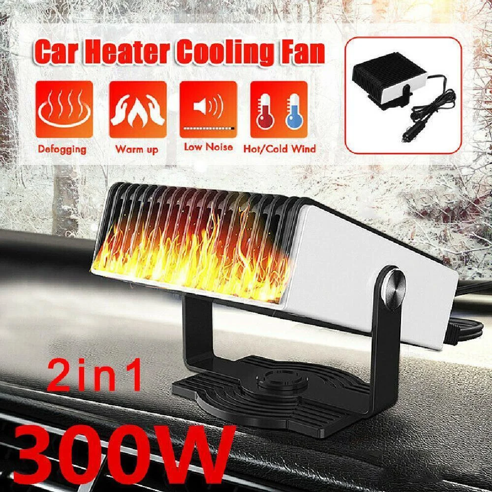 12/24V 150W Car Heater Potable Auto Heater Defroster Electric Fan High Power Dryer Heating Cooling Windscreen Defogging Defrost
12/24V 150W Car Heater Potable Auto Heater Defroster Electric Fan High Power Dryer Heating Cooling Windscreen Defogging Defrost