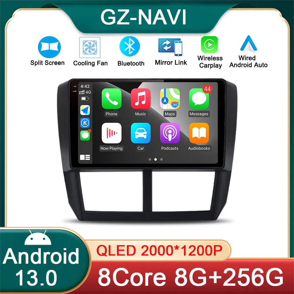 Автомобильная магнитола Carplay с экраном Android 13 для Subaru Forester 3 SH для Impreza 2007 -2011, мультимедийный плеер 2 din, головное устройство
Автомобильная магнитола Carplay с экраном Android 13 для Subaru Forester 3 SH для Impreza 2007 -2011, мультимедийный плеер 2 din, головное устройство
