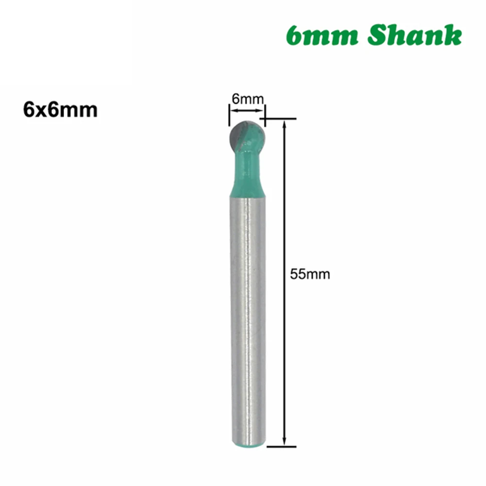Woodworking Tools Router Bit Milling Bit 6mm Shank Ball Nose Radius Core Milling Cutter Router Bit Professional
Woodworking Tools Router Bit Milling Bit 6mm Shank Ball Nose Radius Core Milling Cutter Router Bit Professional