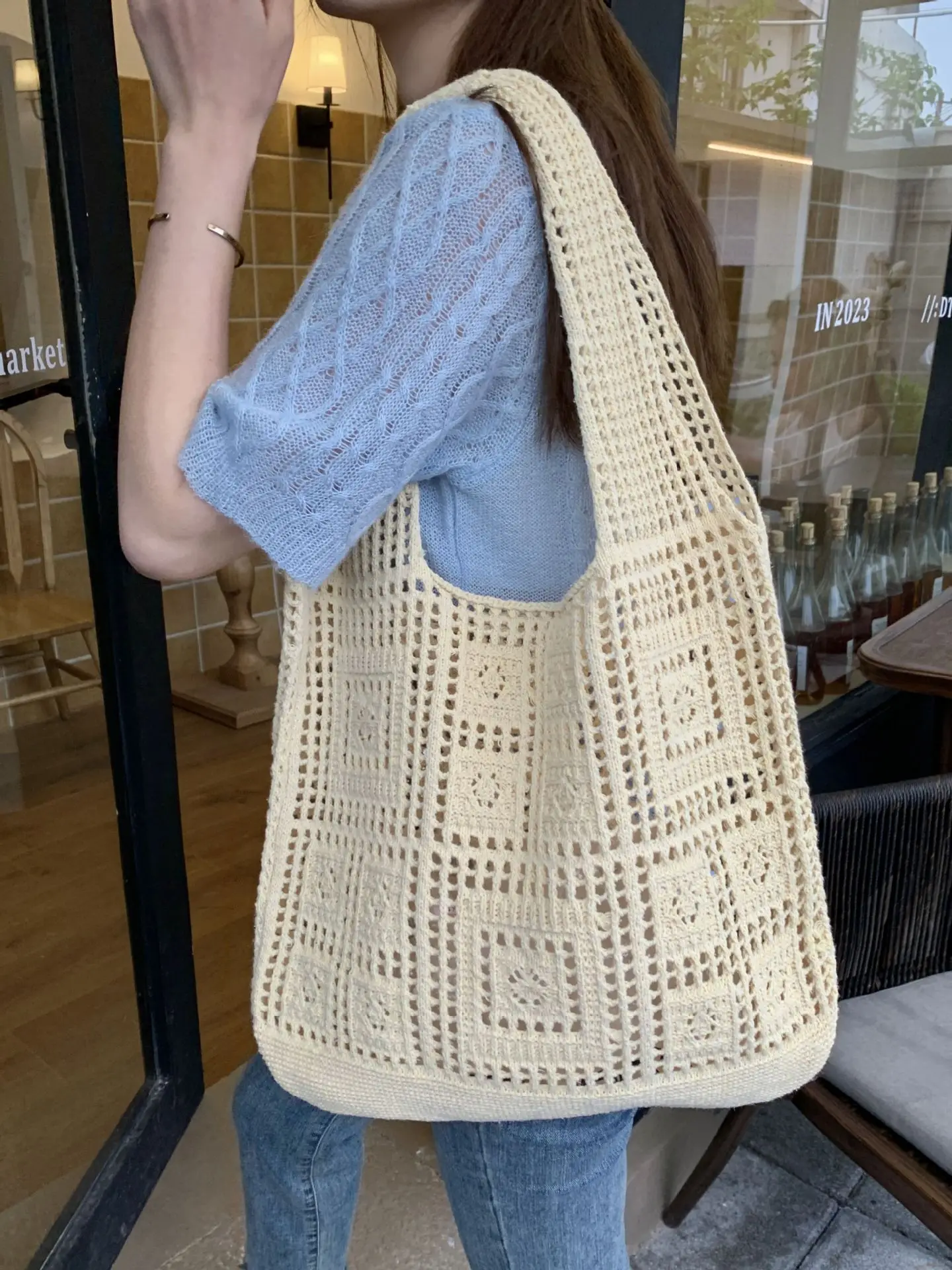 Summer Retro Knitted Hollow Out Straw Bag Crossbody Shoulder Bags Woven Tote Shopping Bags Large Beach Female Messenger Bags
Summer Retro Knitted Hollow Out Straw Bag Crossbody Shoulder Bags Woven Tote Shopping Bags Large Beach Female Messenger Bags