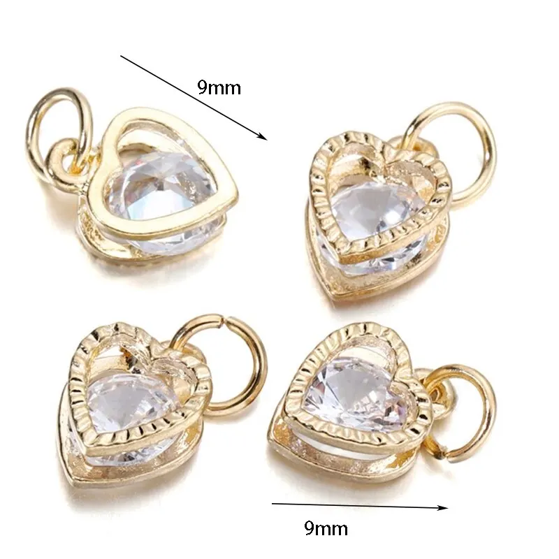 10Pcs/Lot Star Heart Round Charms Versatile Metal Alloy Handmake DIY Necklace Bracelet Geometry Pendant Jewelry Accessories 10Pcs/Lot Star Heart Round Charms Versatile Metal Alloy Handmake DIY Necklace Bracelet Geometry Pendant Jewelry Accessories