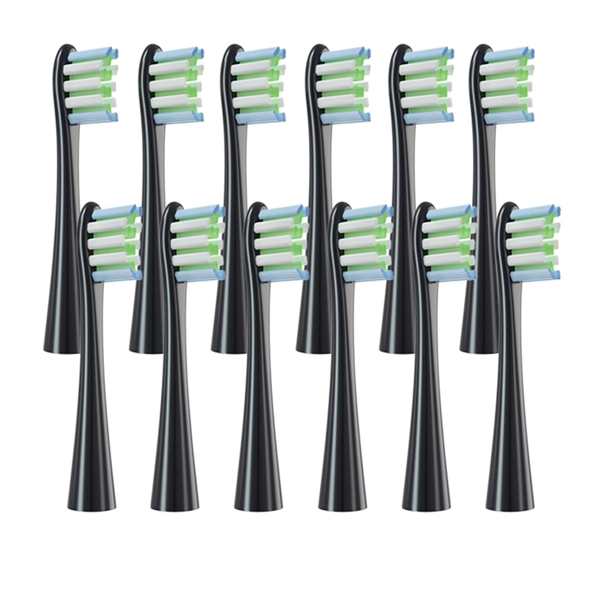 

12PCS Replacement Brush Heads for Oclean X PRO/ Z1/ F1/ One/ Air 2 /SE Soft DuPont Deep Cleaning Nozzles, A