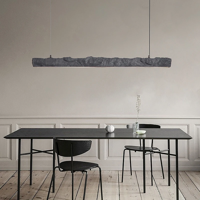 Nordic Minimalist Wabi Sabi Wind Led Strip Restaurant Bar Pendant Lights Home Decor Dining Room Chandelier Hanging Light Fixture
Nordic Minimalist Wabi Sabi Wind Led Strip Restaurant Bar Pendant Lights Home Decor Dining Room Chandelier Hanging Light Fixture