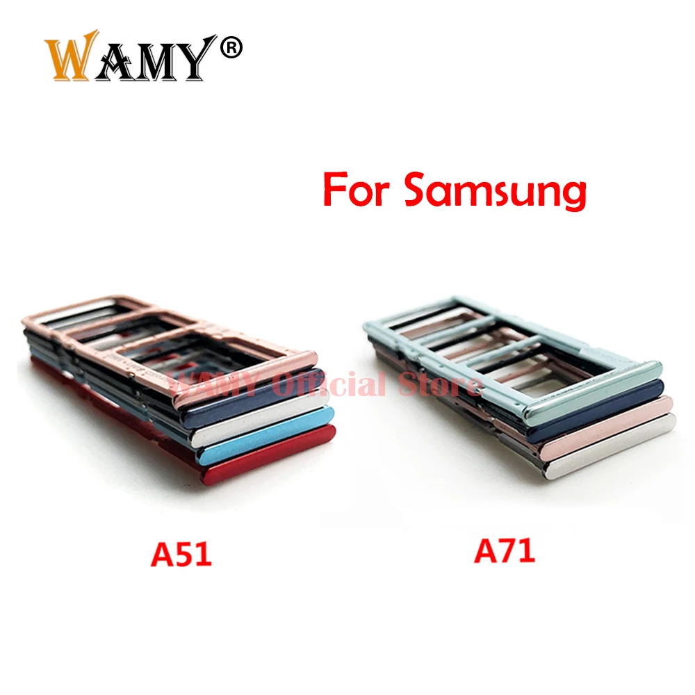 Новый держатель для Sim-карты с двумя слотами адаптер гнездо для Samsung Galaxy A51 A515F A515 A71 A715F A715 Замена
Новый держатель для Sim-карты с двумя слотами адаптер гнездо для Samsung Galaxy A51 A515F A515 A71 A715F A715 Замена