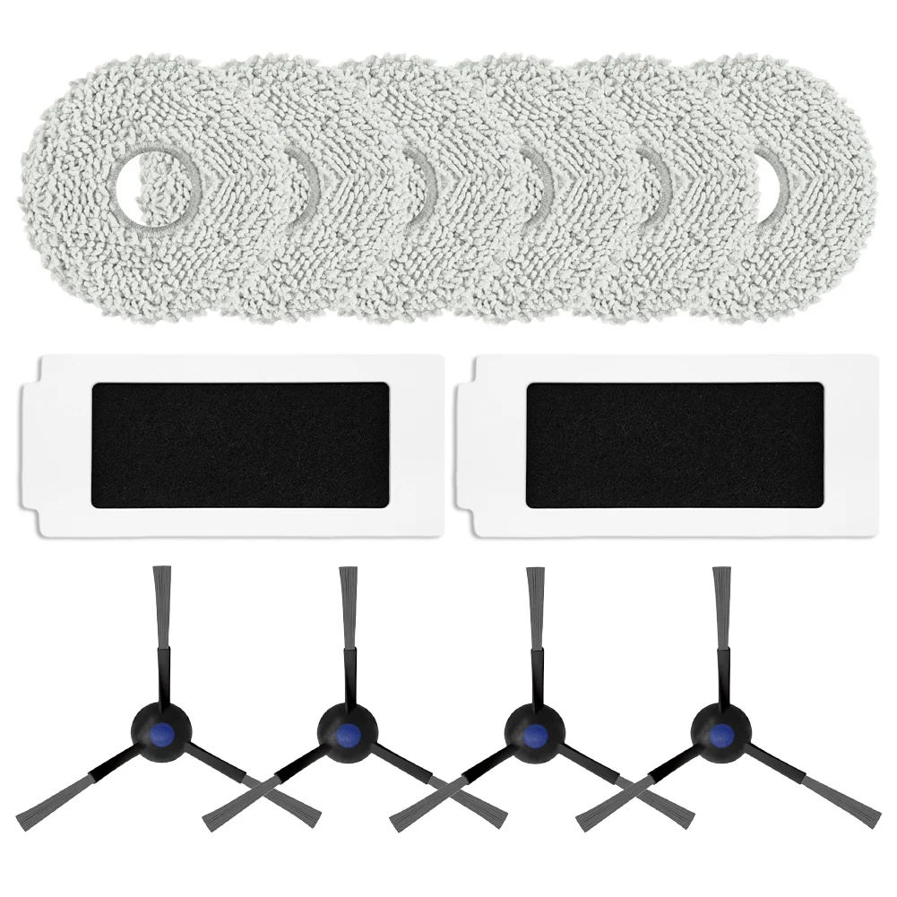 Experience Efficient Cleaning with these Filter Side Brush Mop Cloths for Deebot T30 PRO for OMNI / T30 Max / T30
Experience Efficient Cleaning with these Filter Side Brush Mop Cloths for Deebot T30 PRO for OMNI / T30 Max / T30