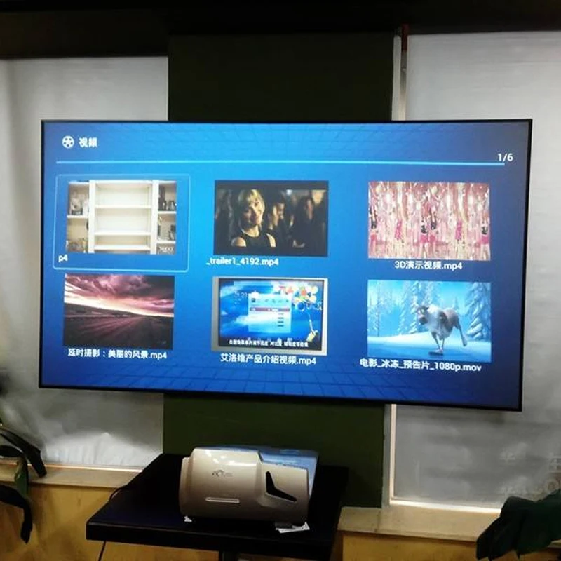 Ultra 4K HD 3D Ready Ambient Light Rejection Fixed Frame Projection /Projector Screen
Ultra 4K HD 3D Ready Ambient Light Rejection Fixed Frame Projection /Projector Screen