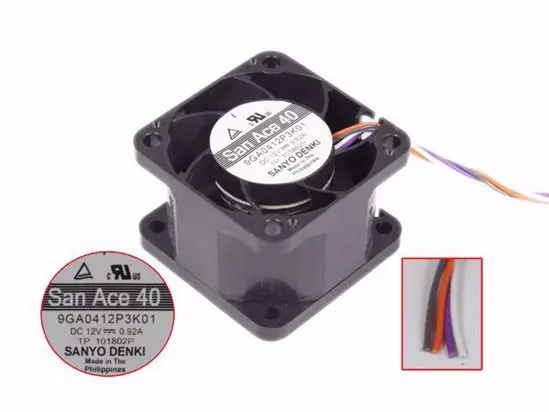 A12038-80B-4RP-F2 DC 12V 2.70A 120x120x38 мм 4-проводной вентилятор охлаждения сервера
A12038-80B-4RP-F2 DC 12V 2.70A 120x120x38 мм 4-проводной вентилятор охлаждения сервера