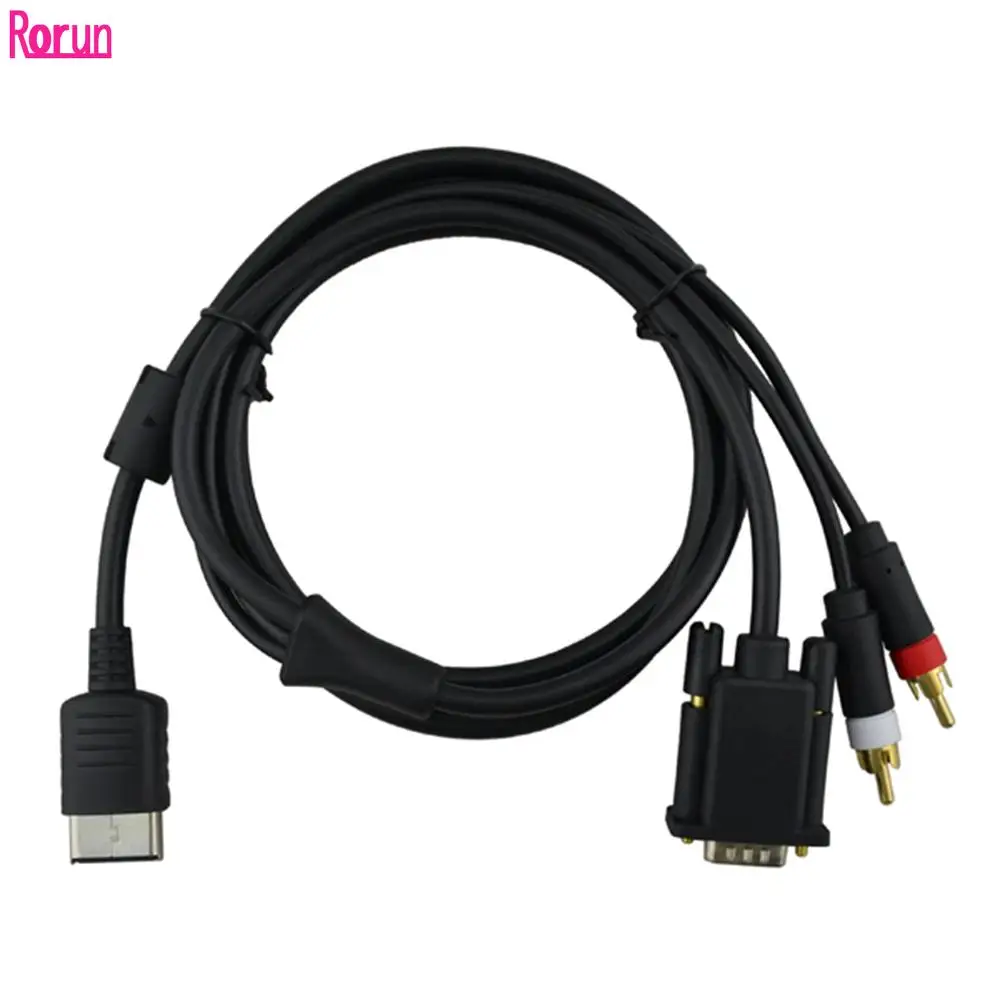 

High Definition Audio Video Cable for SEGA DC RCA Sound Adapter VGA box Cable cord