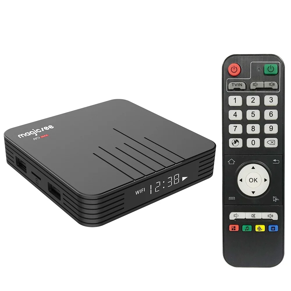 N5 Max S905X3 set-top box 4GB/128GB Android 9.0 BT+ dual-band WiFi network player TV BOX
N5 Max S905X3 set-top box 4GB/128GB Android 9.0 BT+ dual-band WiFi network player TV BOX