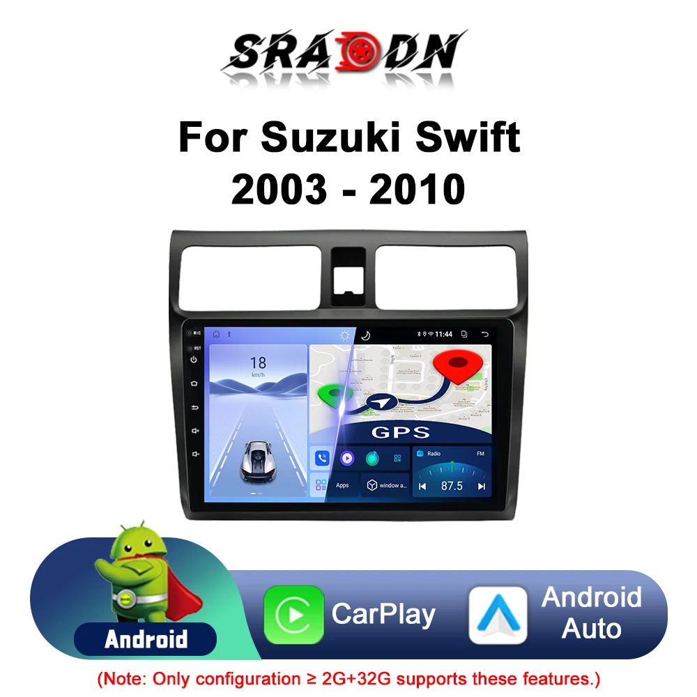 Для Suzuki Swift 2003 2004 2005 2006 2007 2008 2009 2010 Android автомобильный радиоприемник автомобильный мультимедийный плеер GPS-навигация Carplay QLED сенсорный экран авто стерео
Для Suzuki Swift 2003 2004 2005 2006 2007 2008 2009 2010 Android автомобильный радиоприемник автомобильный мультимедийный плеер GPS-навигация Carplay QLED сенсорный экран авто стерео