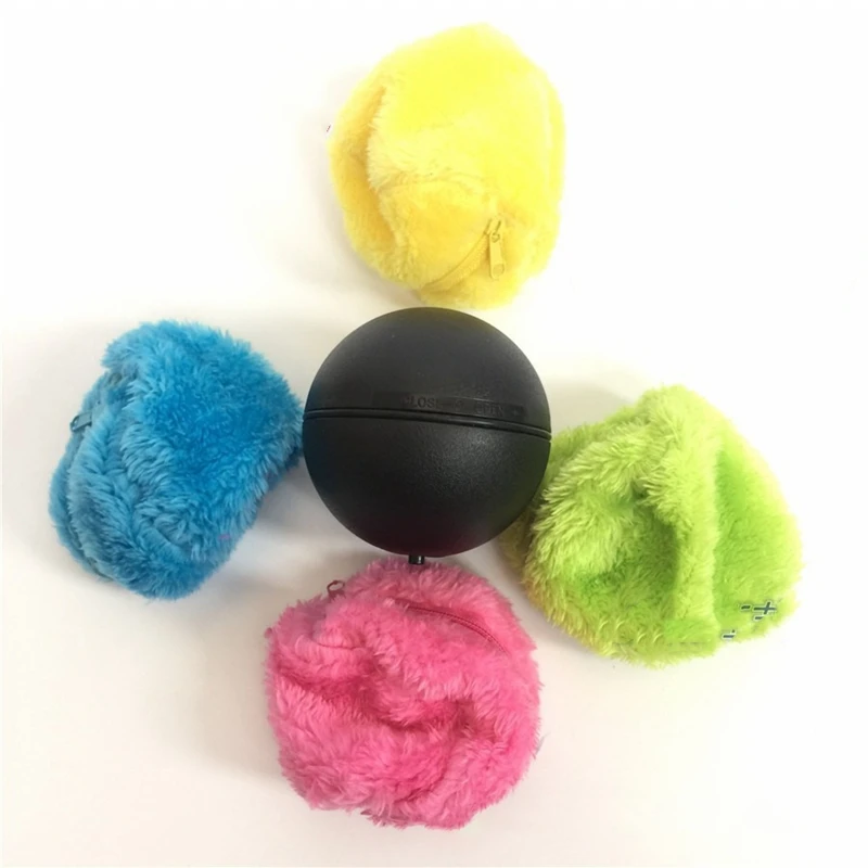

Игрушка для удаления пыли из плюша, автоматическая вращающаяся Шариковая игрушка для домашних животных, электрическая игрушка, мяч для собак, плюшевый мяч, счастливый и энергетический