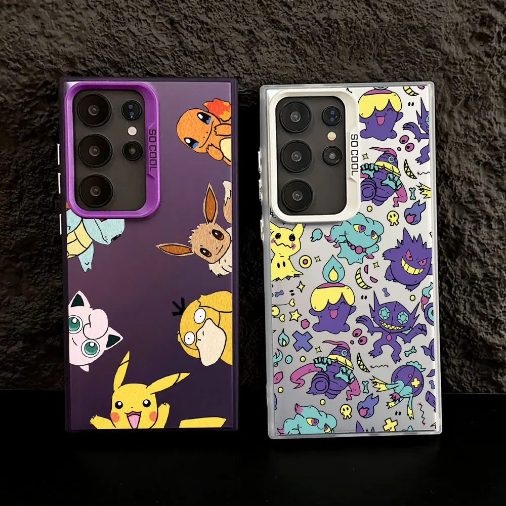 Anime Pocket Monster S25 Case For Samsung S25 S24 Ultra Pokemons For Galaxy S23 S22 S21 FE S20 Ultra Plus Shockproof Phone Cover Anime Pocket Monster S25 Case For Samsung S25 S24 Ultra Pokemons For Galaxy S23 S22 S21 FE S20 Ultra Plus Shockproof Phone Cover