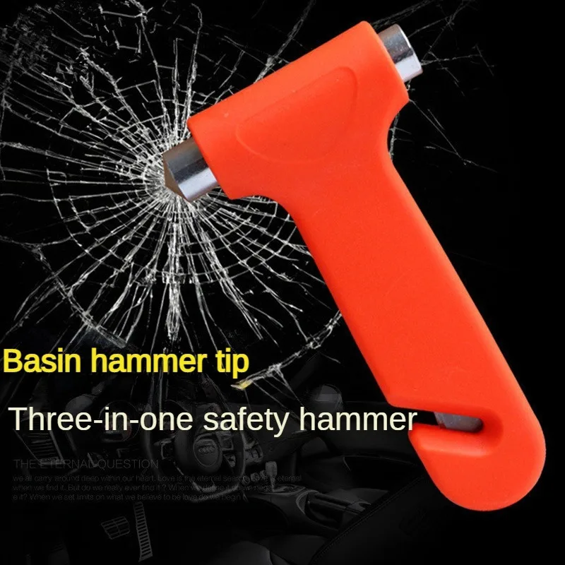 

2 in 1 Multi Mini Safety Hammer Emergency Car Hammer Glass Breaker Seatbelt Cutter Window Broken Escape Blade Tool Knife Tool