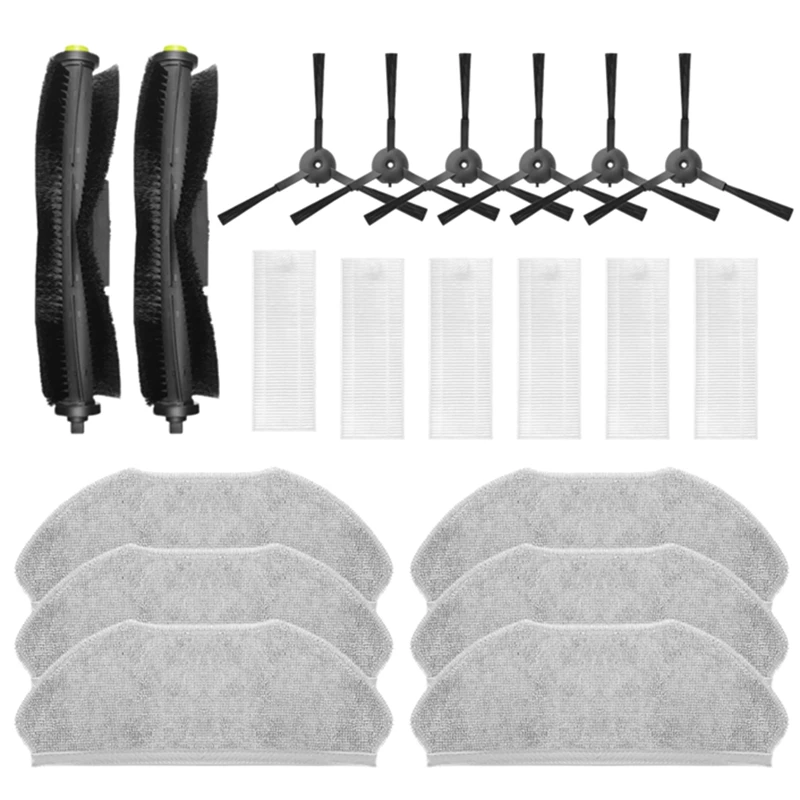 For 360 Robot Vacuum Cleaner X100 S10 MAX Replacement Spare Parts Accessories Main Side Brush Mop Cloth Filter
For 360 Robot Vacuum Cleaner X100 S10 MAX Replacement Spare Parts Accessories Main Side Brush Mop Cloth Filter