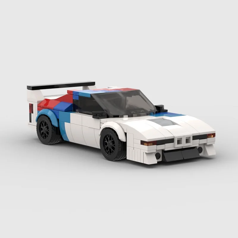 New M1 M3 E30 M4 M8 Z4 Racing Sports Car Vehicle Speed Champion Racer MOC Building Blocks Bricks DIY Toys for Boys Birthday Gift
New M1 M3 E30 M4 M8 Z4 Racing Sports Car Vehicle Speed Champion Racer MOC Building Blocks Bricks DIY Toys for Boys Birthday Gift