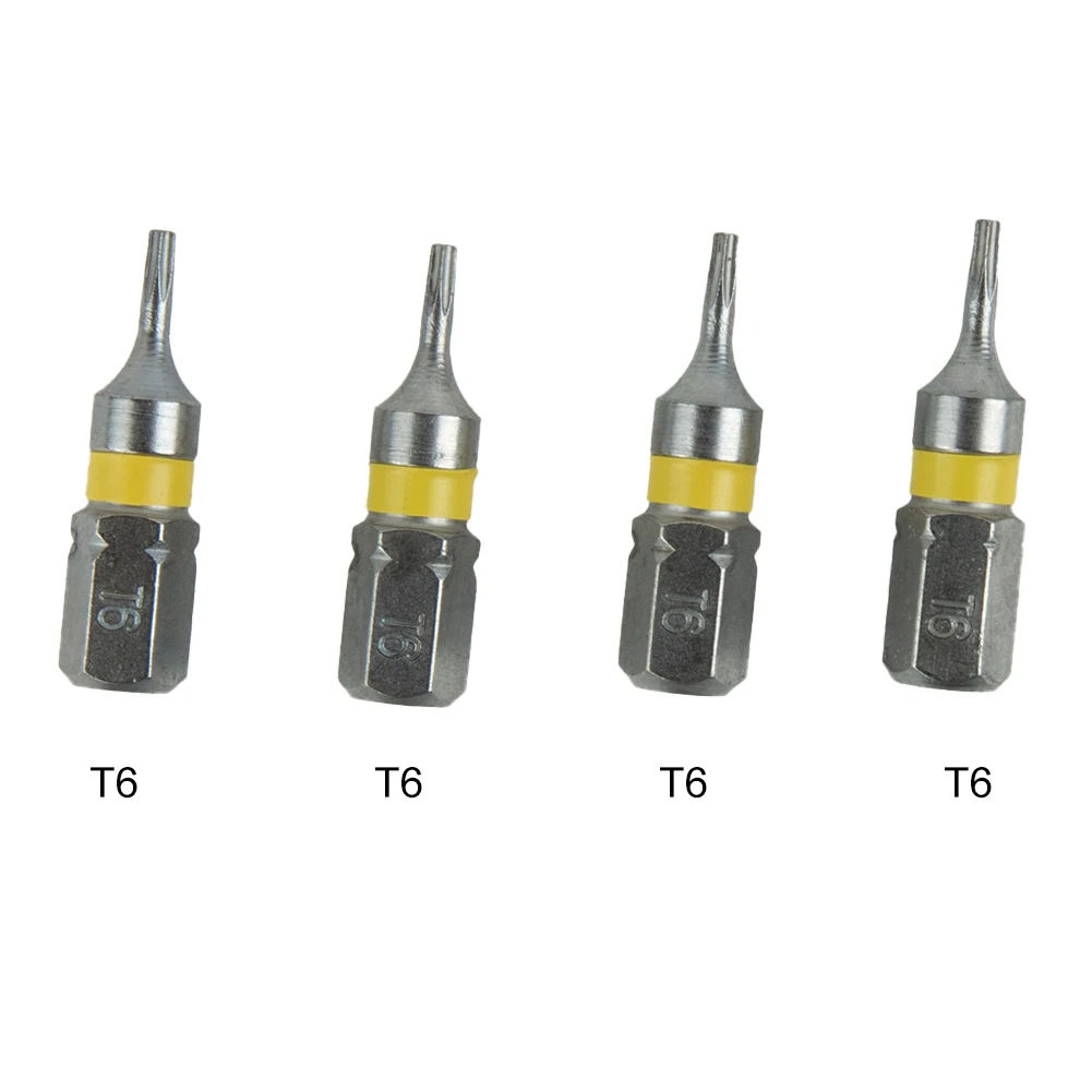 Hand Tools Screwdriver Bit Workshop Equipment Spanner T6-T40 Hex Head 1/4inch 25mm 4Pc Hex Shank High Hardness
Hand Tools Screwdriver Bit Workshop Equipment Spanner T6-T40 Hex Head 1/4inch 25mm 4Pc Hex Shank High Hardness