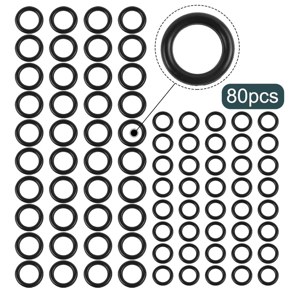 80Pcs 1/4 M22 3/8 O-Rings Rubber For Pressure Washer Hose Quick Disconnect Trimmer Strimmer Garden Yard Power Tool Accessories
80Pcs 1/4 M22 3/8 O-Rings Rubber For Pressure Washer Hose Quick Disconnect Trimmer Strimmer Garden Yard Power Tool Accessories