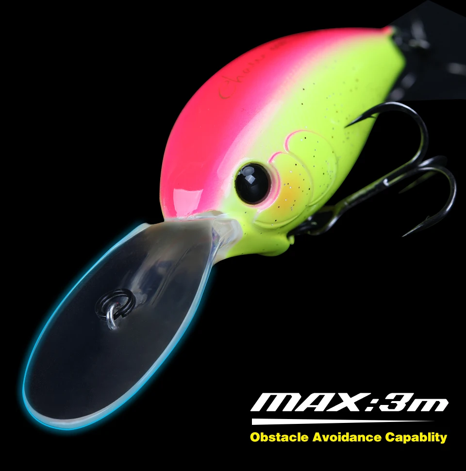 TSURINOYA 3PCS Crankbait Fishing Lure 60mm 16.6g CHASER 0-3m Long Casting Floating Artificial Hard Bait Bass Pike Ajing Crank
TSURINOYA 3PCS Crankbait Fishing Lure 60mm 16.6g CHASER 0-3m Long Casting Floating Artificial Hard Bait Bass Pike Ajing Crank