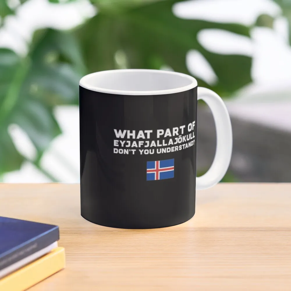 

Funny Iceland Coffee Mug Cups For Cafe Ceramic Cups Creative Breakfast Porcelain Mug